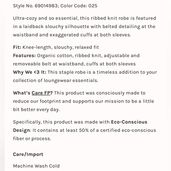 🚨FLASH SALE!🚨✨NEW!✨Free People The Knit Robe - Picture 4 of 9